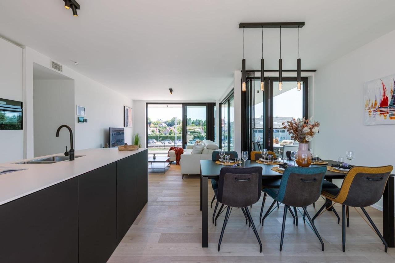 New, Luxurious And Modern Apartment With Private Parking Koksijde Eksteriør bilde