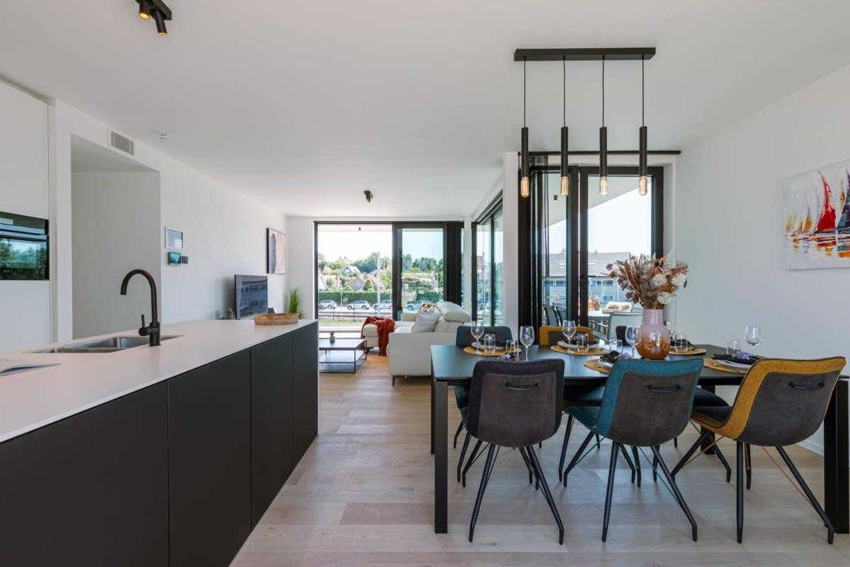 New, Luxurious And Modern Apartment With Private Parking Koksijde Eksteriør bilde