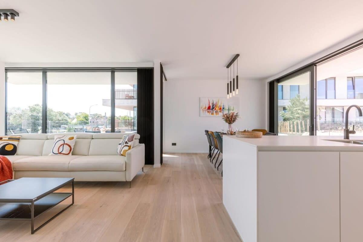 New, Luxurious And Modern Apartment With Private Parking Koksijde Eksteriør bilde